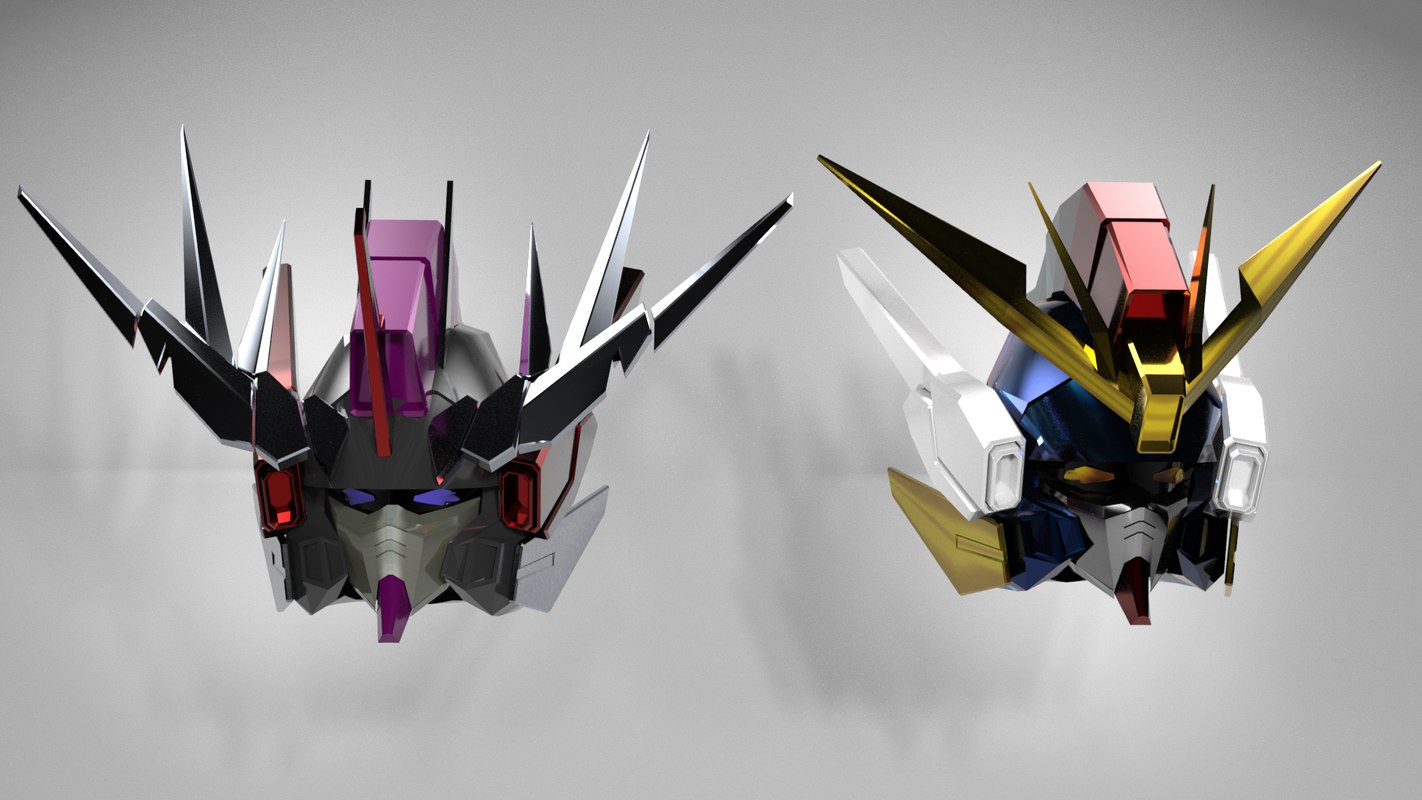 gundam head 3