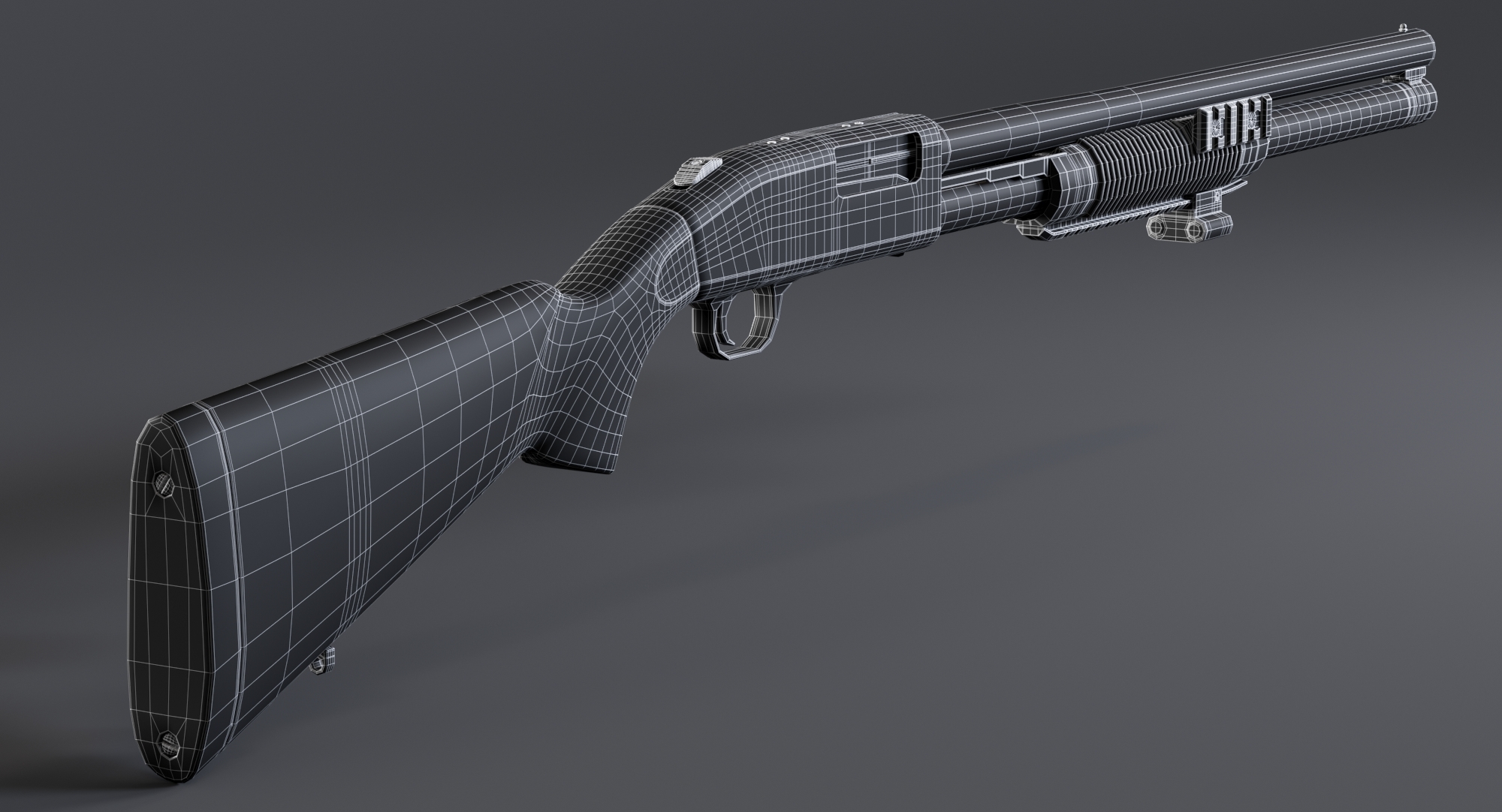 莫斯贝格m5003d模型