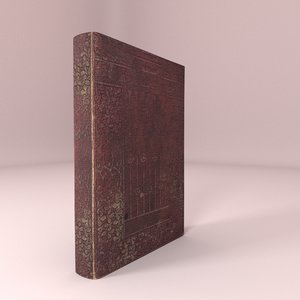 old book 3D model