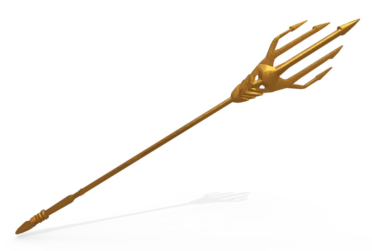 Aquaman S Trident 3d Model Turbosquid 1399731