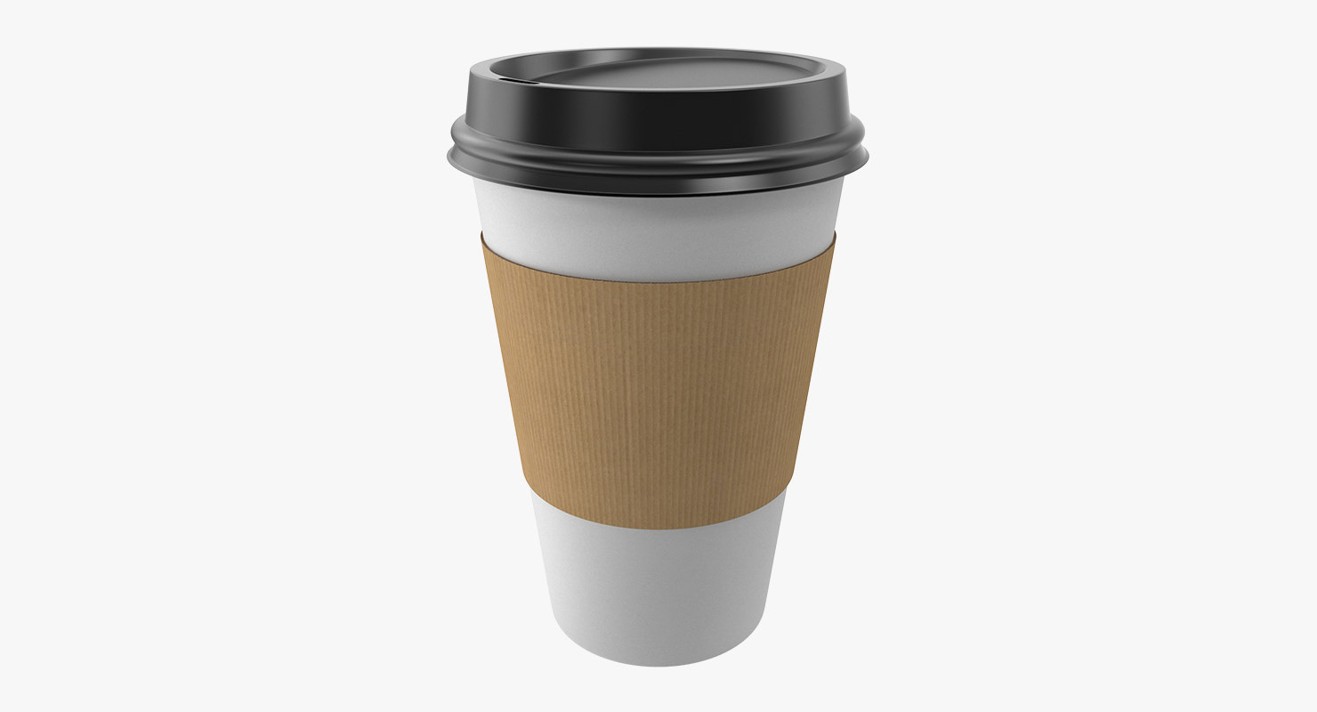 3D paper coffee cup TurboSquid 1399983