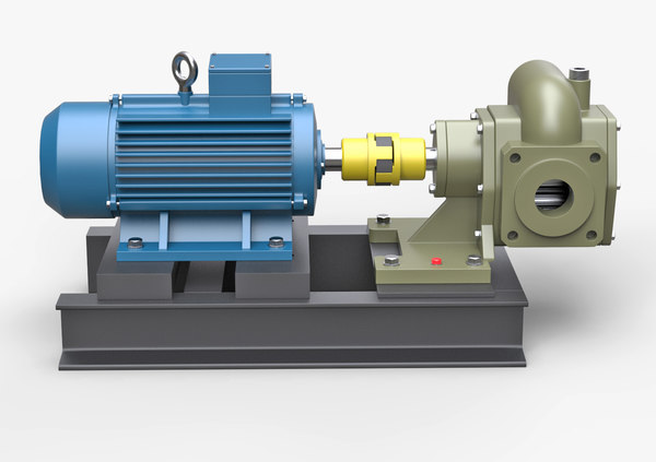 gear pump 3d model