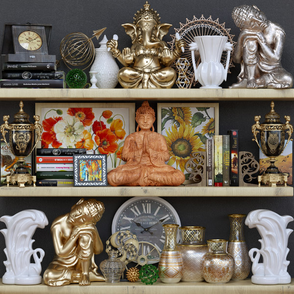 3D model decorative set