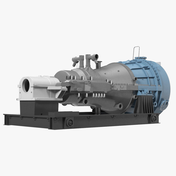 Siemens Sst 800 Steam Turbine 3d Model Turbosquid 1400543