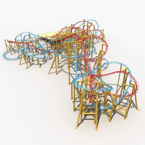 Rollercoaster 3D Models for Download | TurboSquid