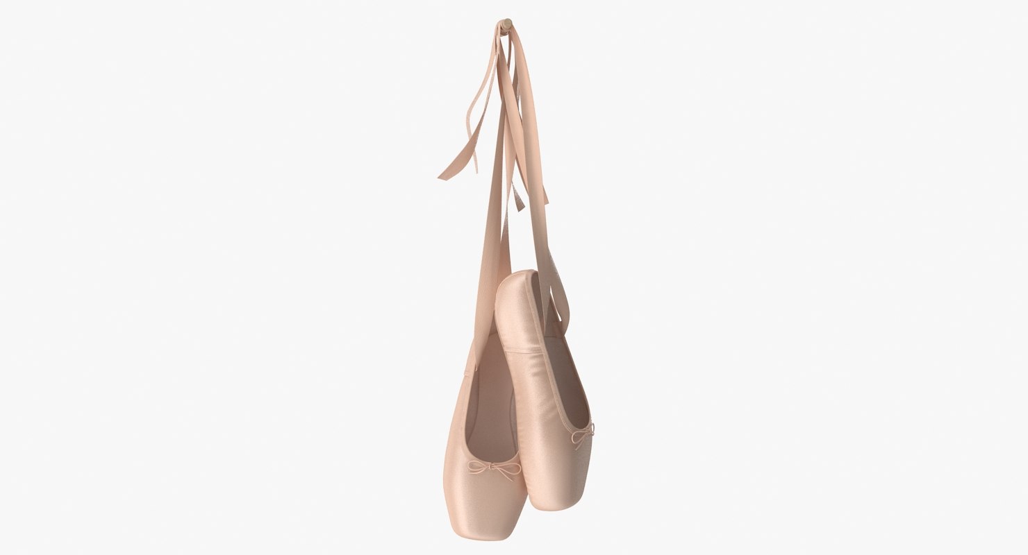Ballet shoes 3D - TurboSquid 1400385