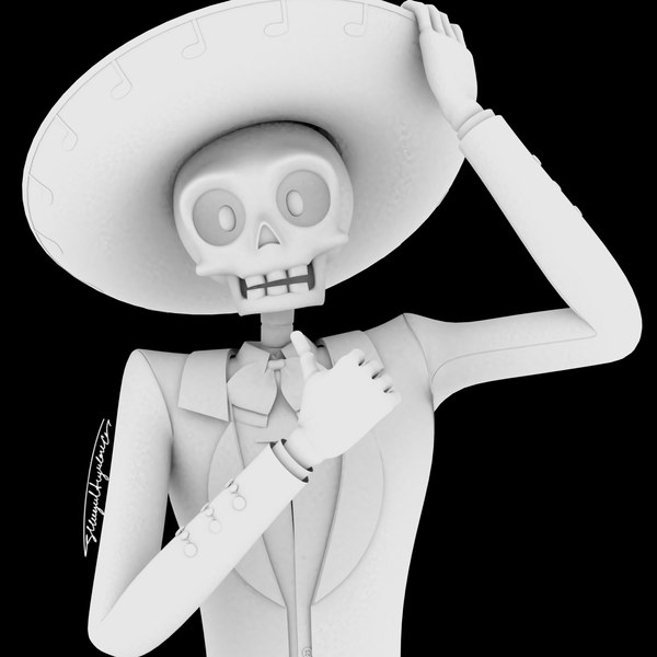 Poco Skeleton Brawl Stars Manipuliert 3d Modell Turbosquid 1400415