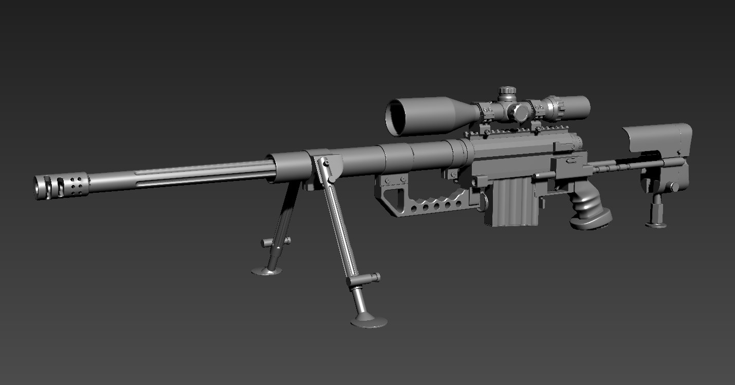 3D cheytac m200 - TurboSquid 1400432