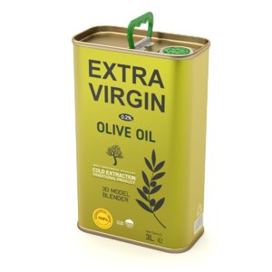 3D model oil olive
