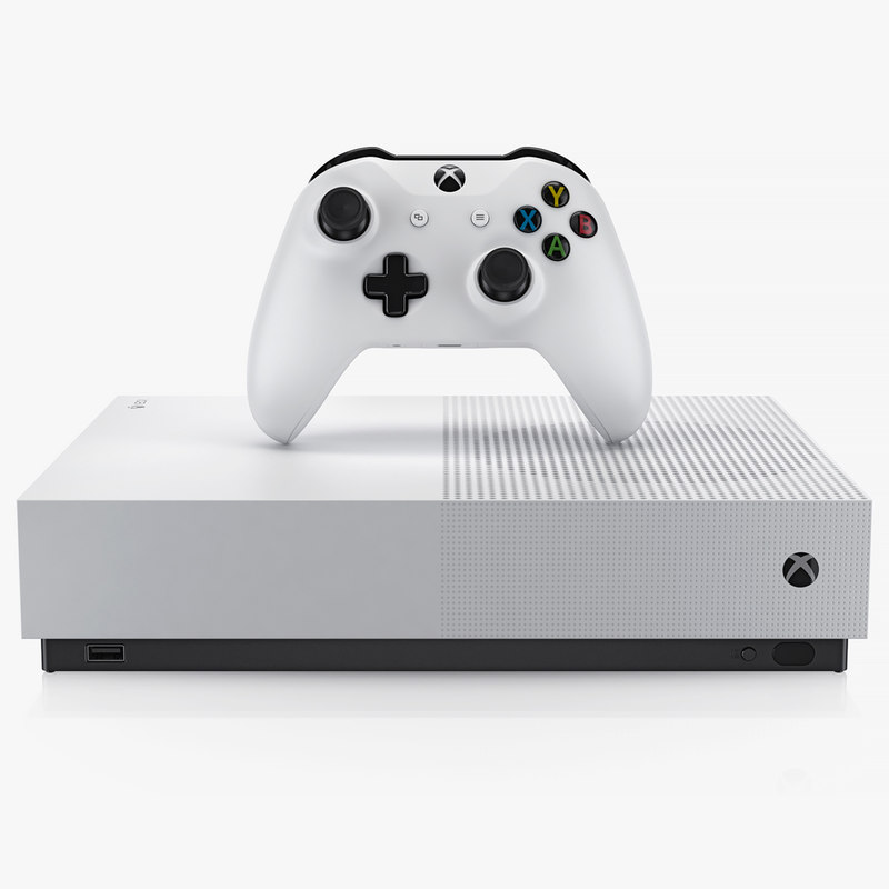 Xbox s all-digital edition 3D model - TurboSquid 1400692