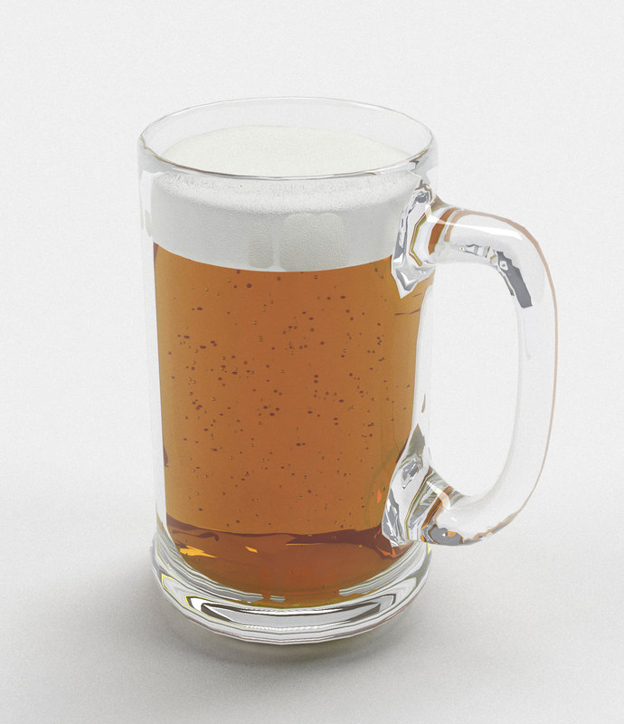 3D model beer mug TurboSquid 1400704