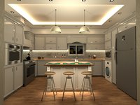 Neo-Classical Kitchen Design