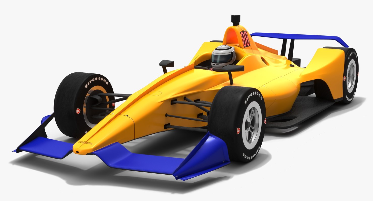 3D indycar season 2019 speedway model - TurboSquid 1400793