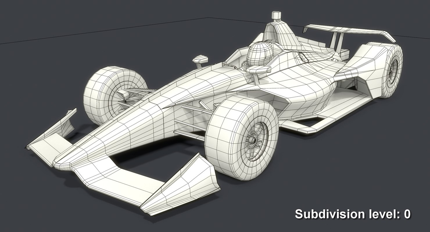 3D Indycar Season 2019 Speedway Model - TurboSquid 1400793