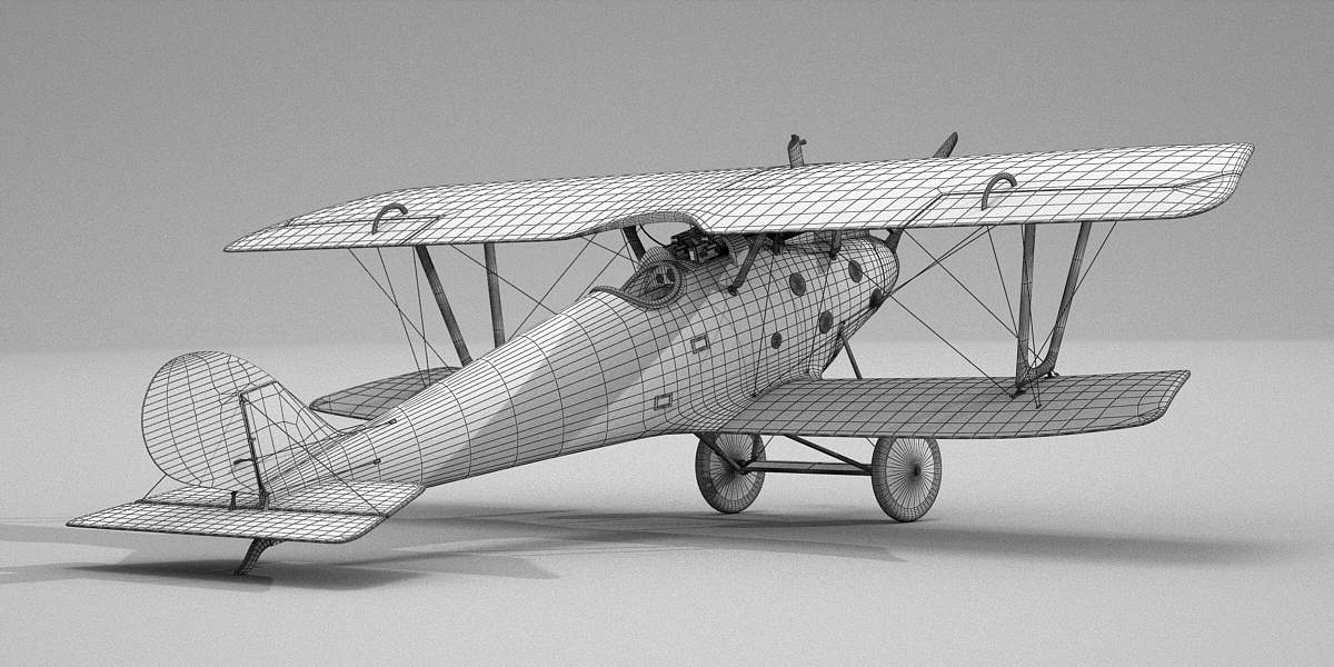 3D pfalz d iii - TurboSquid 1400838