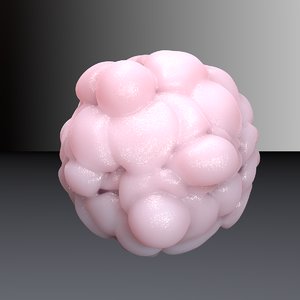 3D model larger cluster cells