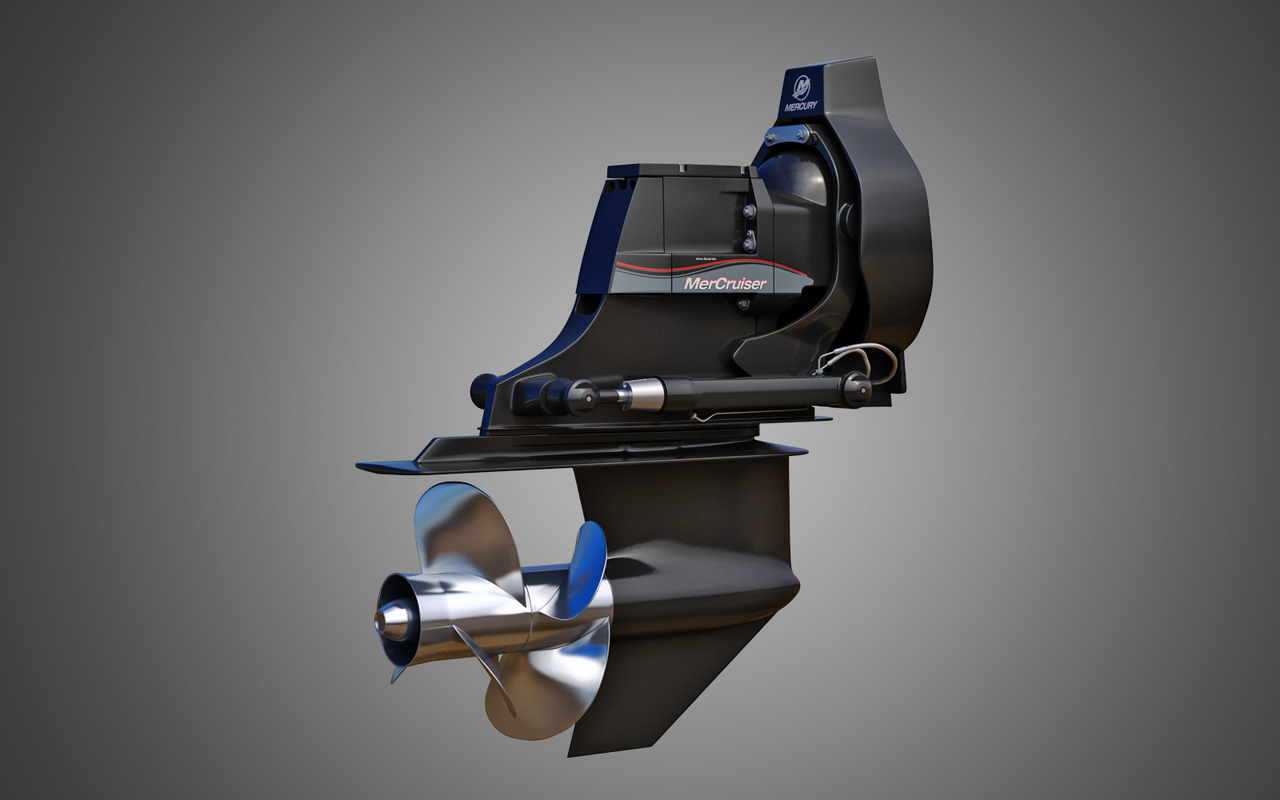 Modèle 3D De Sterndrive MerCruiser Bravo - TurboSquid 1401042