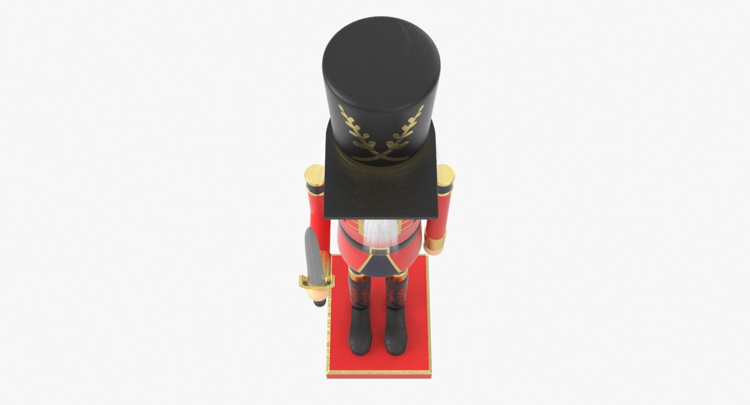 3D nutcracker nut cracker model TurboSquid 1401130