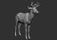 3D model white-tailed deer virginia