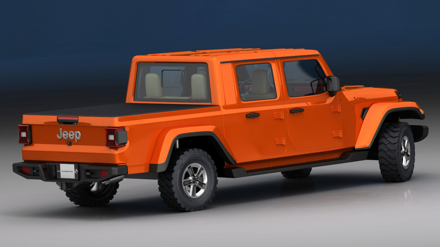 Jeep Gladiator 3d Print