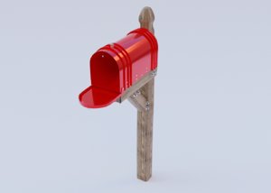 mail box mailbox 3D model