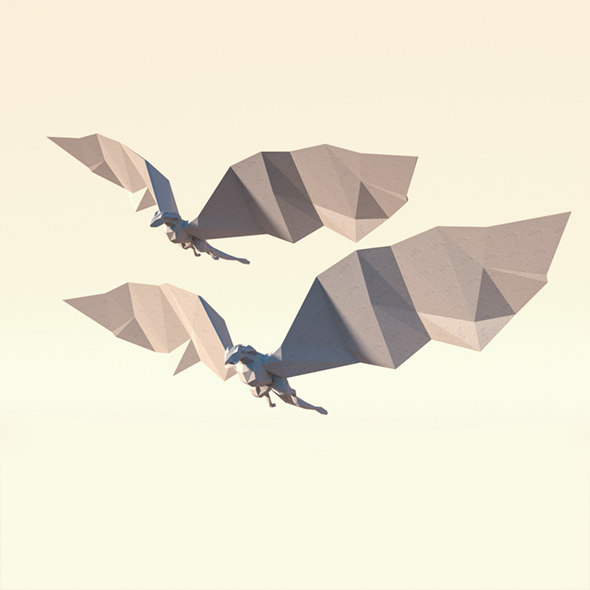 3d-model-paper-dragons-turbosquid-1401206