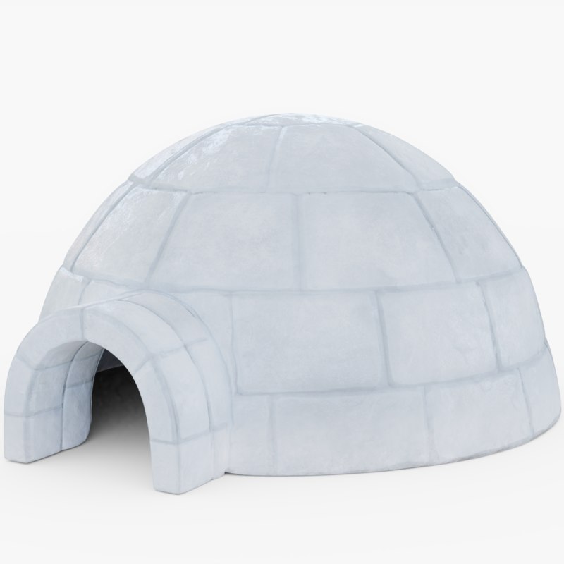 Igloo architecture 3D TurboSquid 1401234