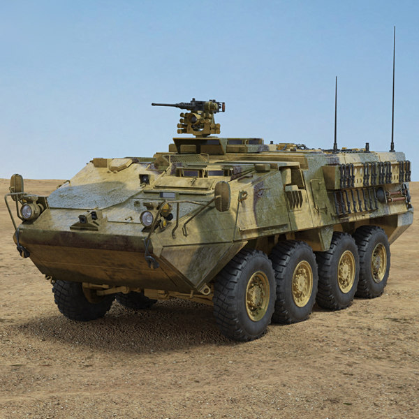 M1126 stryker icv model - TurboSquid 1401564