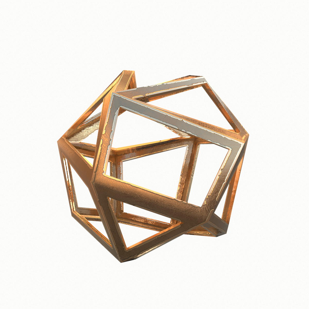 设计抽象对象3d模型