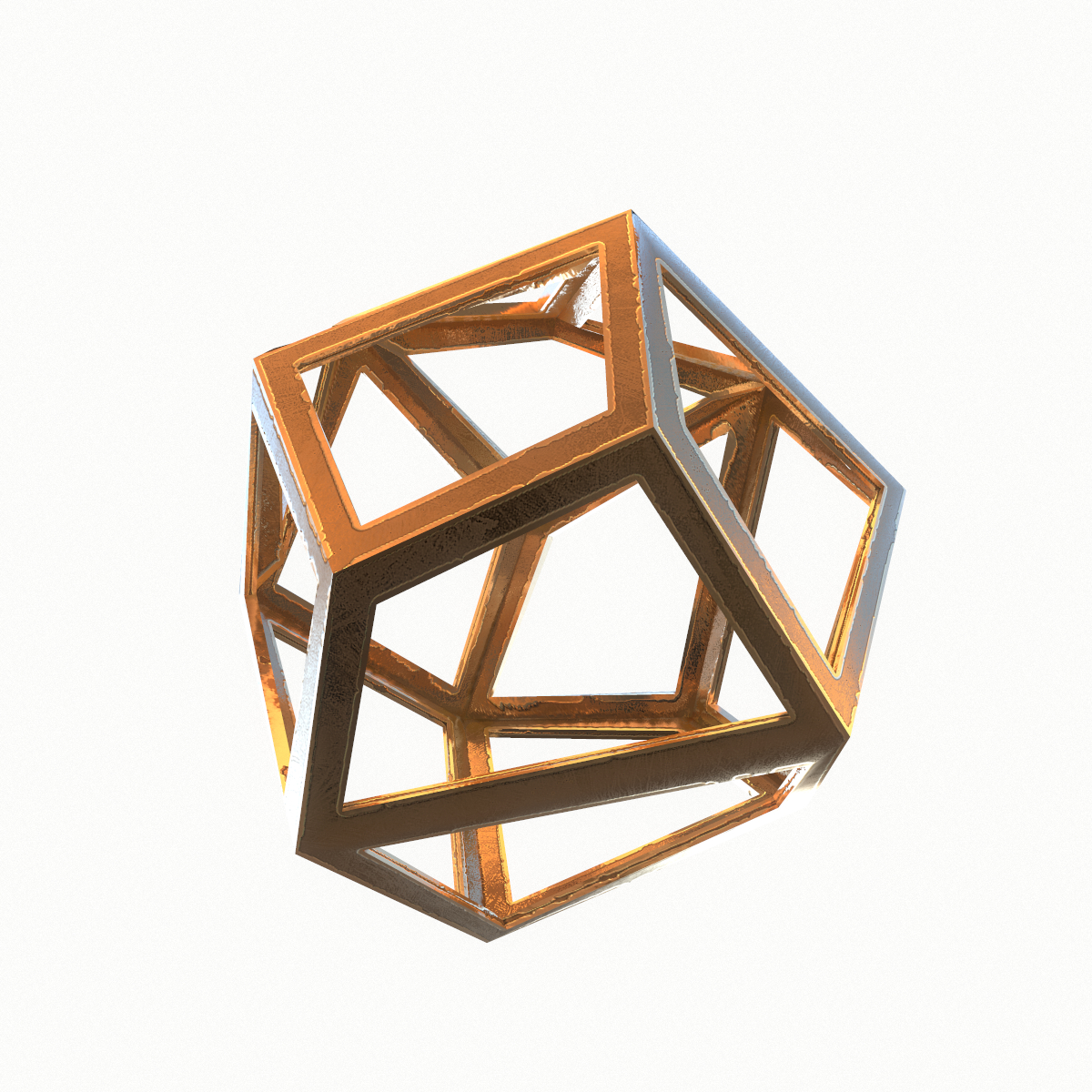 设计抽象对象3d模型