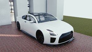 car blender eevee 2 3D model