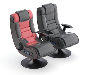 3D model leather gaming chair