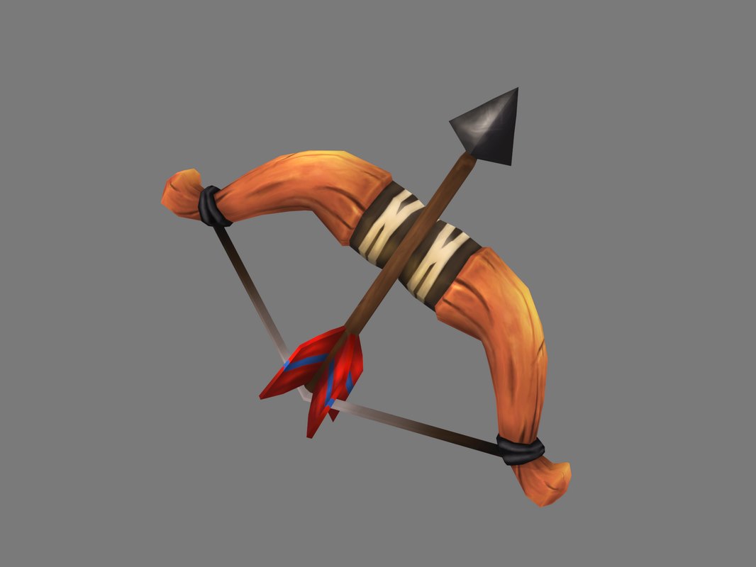 bow and arrow wooden toy