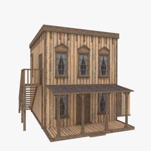 western house 3D model