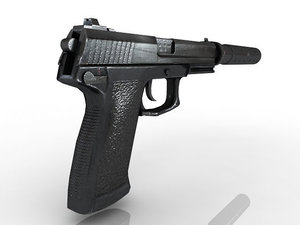 weapon gun pistol 3D model