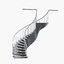 spiral staircase 3D model