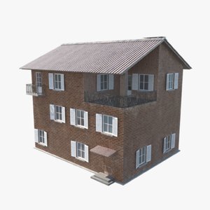 games townhouse 3D model