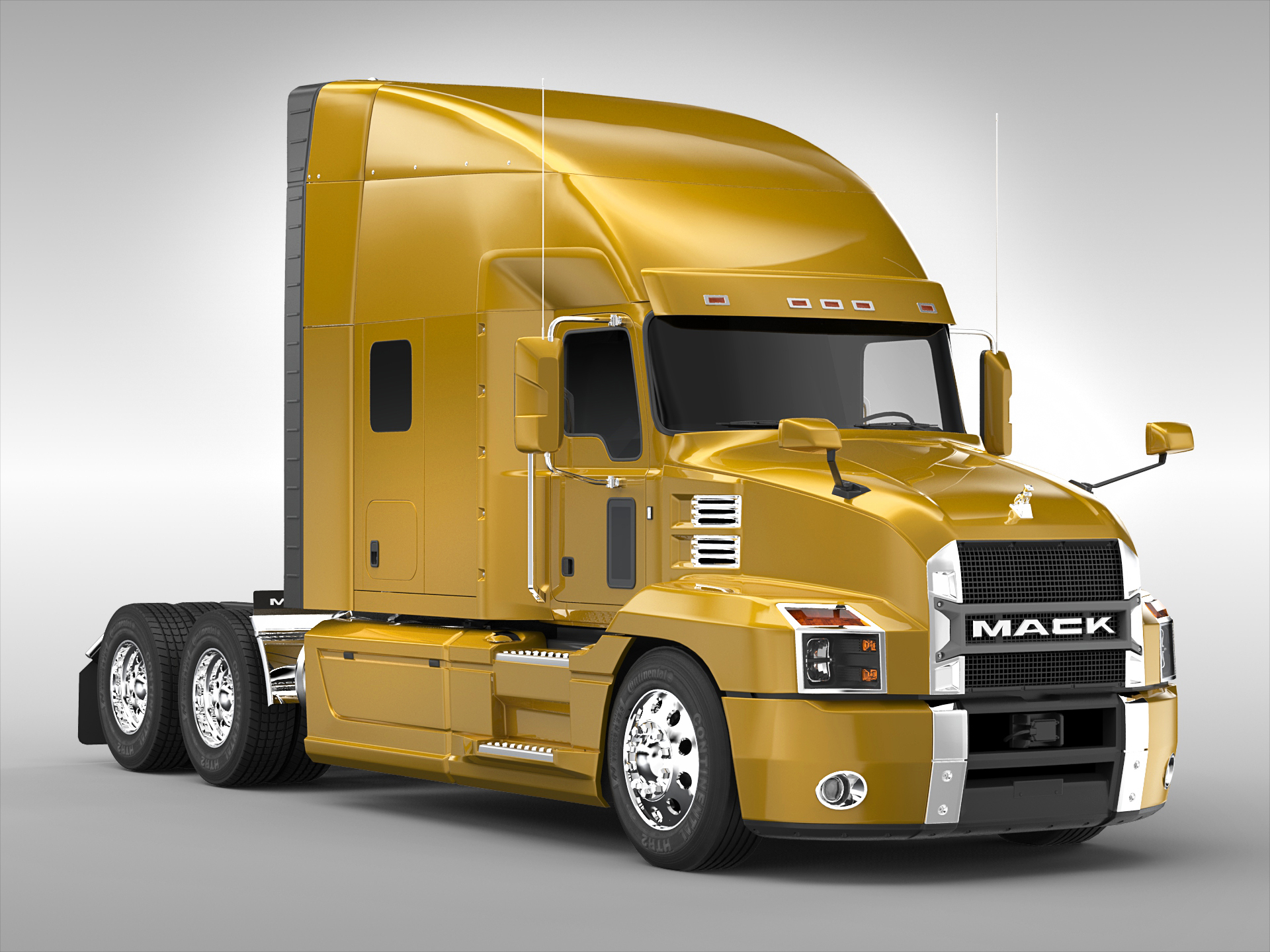 3D mack truck model TurboSquid 1402456