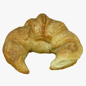 french croissant 3D model