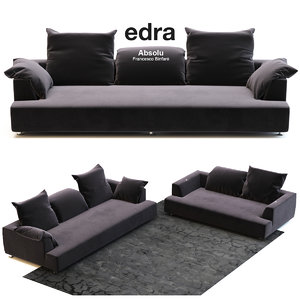 edra absolu sofa large 3D