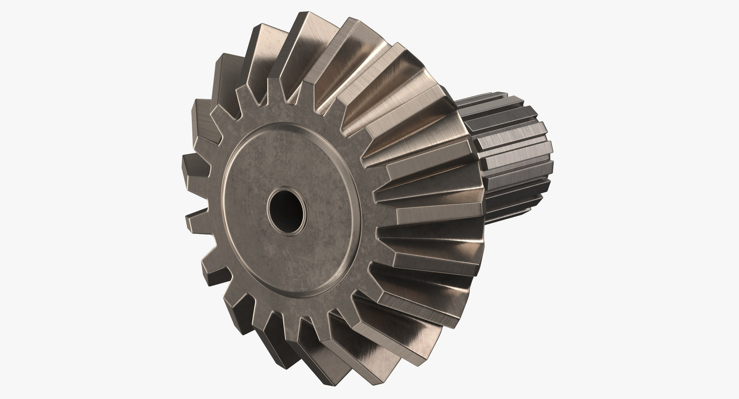 3D pinion bevel gear 07 model TurboSquid 1402682