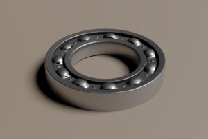 ball bearing 3D model