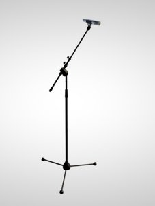 3D microphone stand mic