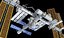 3D iss international space station model