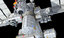 3D iss international space station model