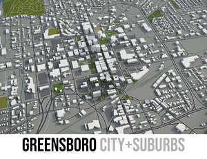 3D city greensboro