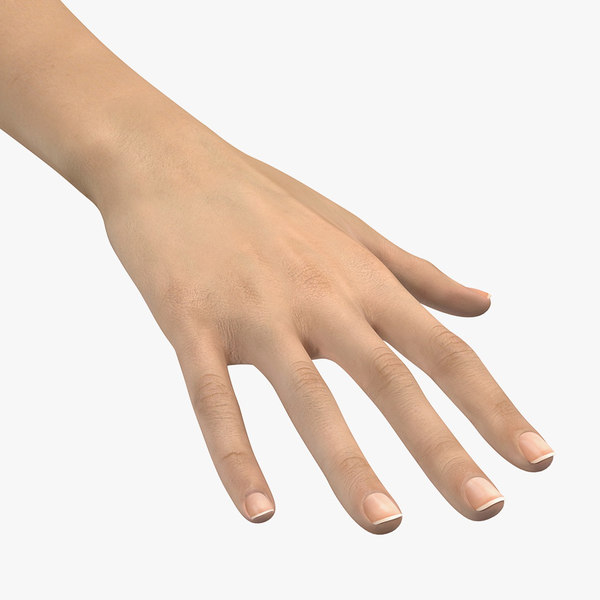 Maya用にリギングされた白人女性の手の短い爪3dモデル Turbosquid Maya用にリギングされた白人女性の手の短い爪3dモデル Turbosquid