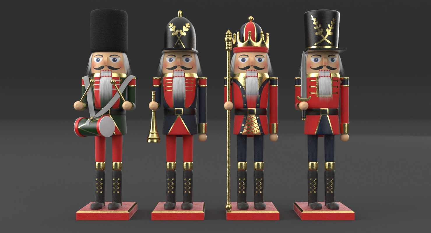 Nutcracker nut cracker 3D TurboSquid 1403331