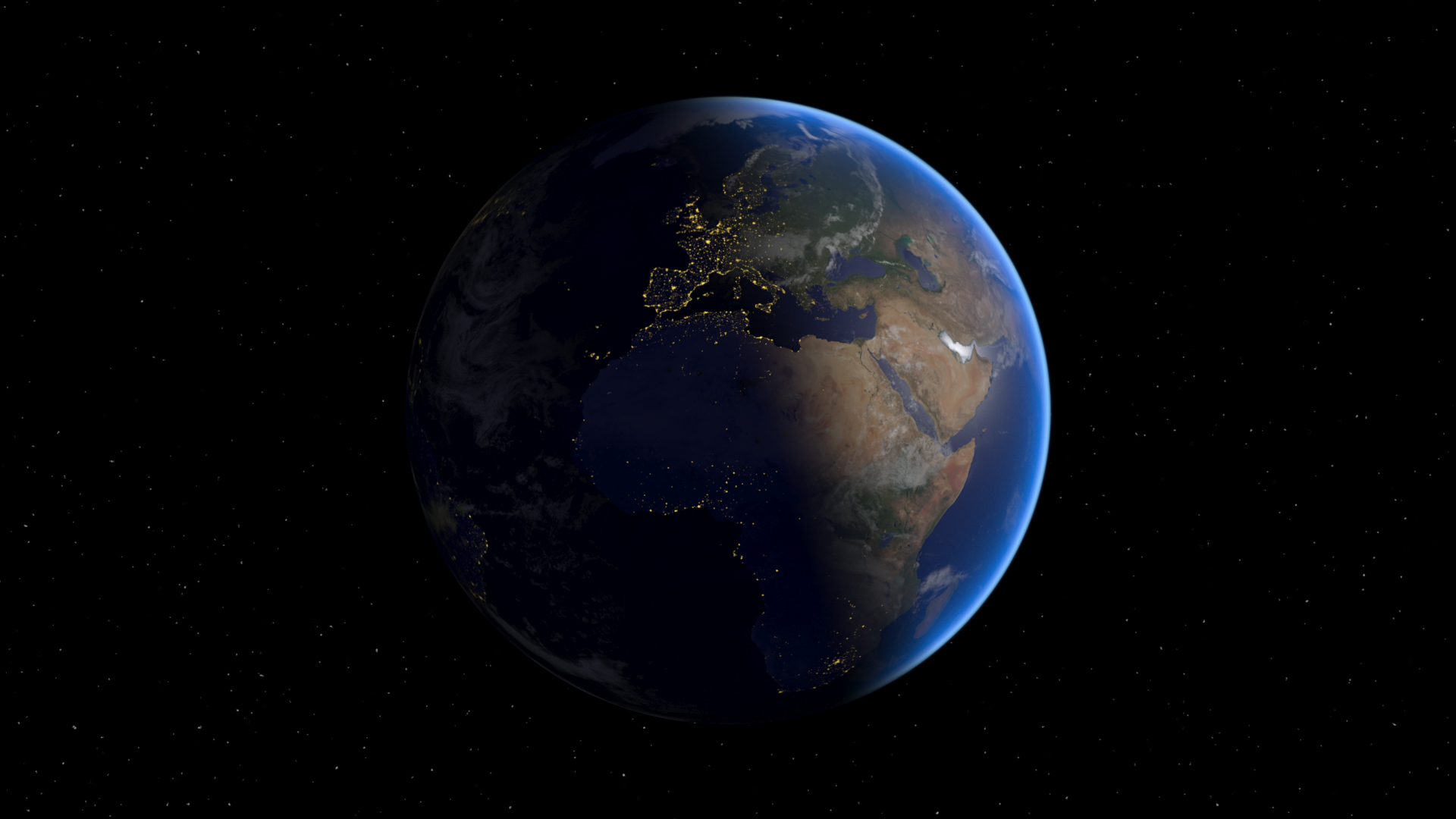 vray earth 21k3d模型