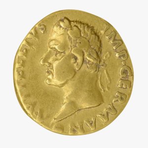3D model roman coin